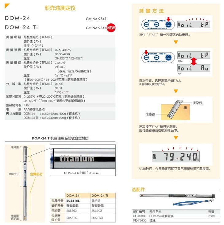 煎炸油測(cè)定儀